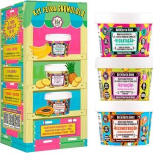 Lola Cosmetics Kit Cronograma Capilar Be(m) Dita Ghee - 3 Produtos