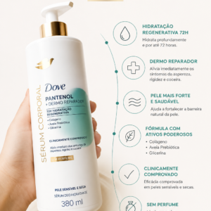 Dove Sérum Pantenol + Dermo Reparador 380ml