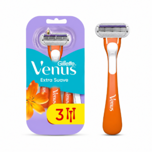 Gillette Venus Extra Suave – 3 Unidades ⭐