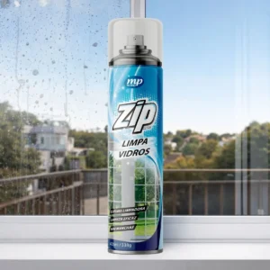 Limpa Vidros Spray Espelhos Vitrine 400ml Zip