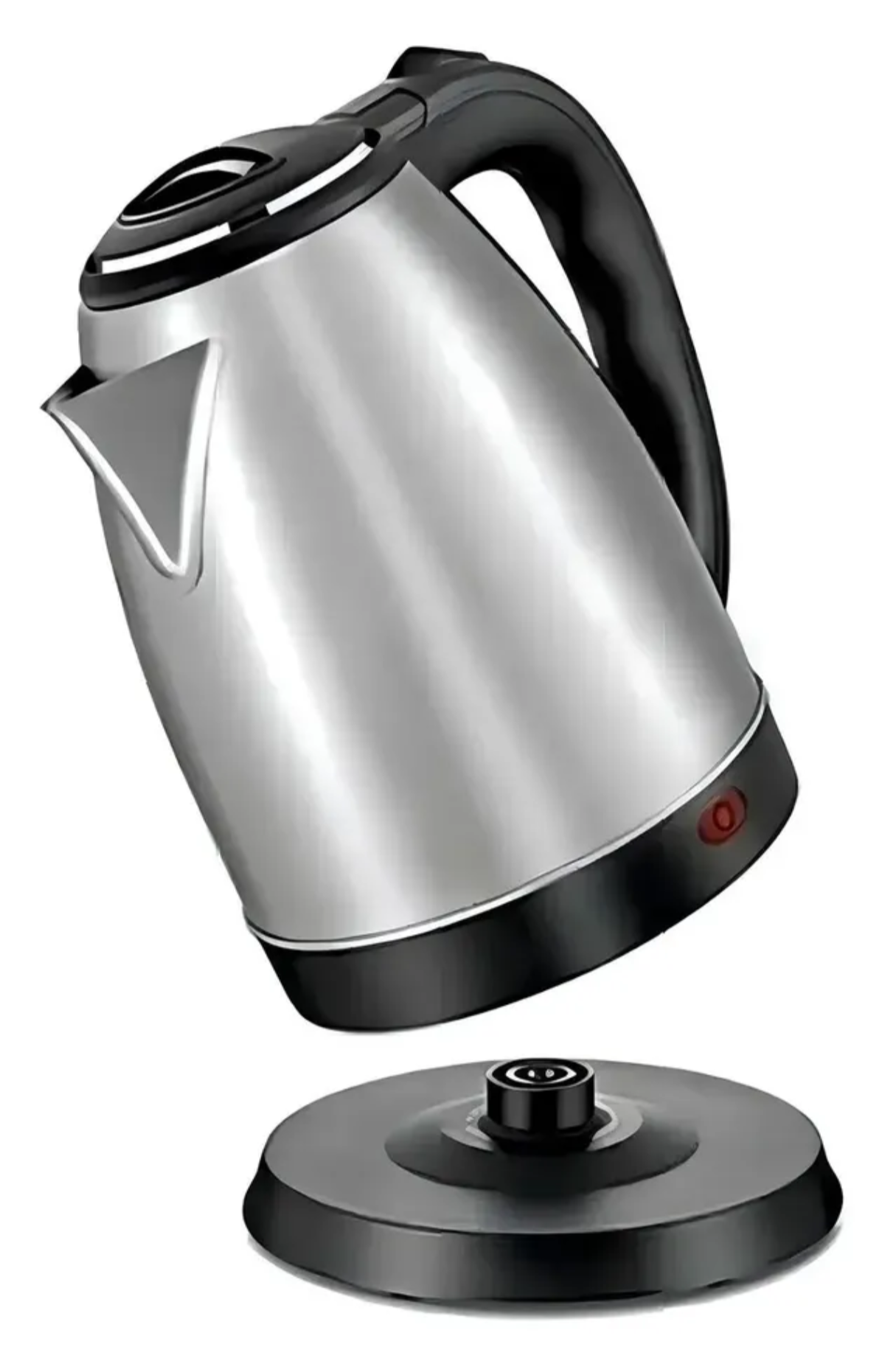 Chaleira Elétrica Inox 1,8L 1500W Aquecimento Rápido Automática - Imagem 2