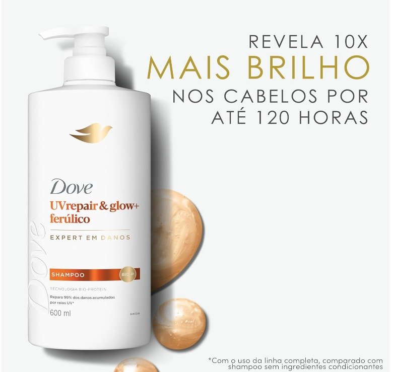 Dove UV Repair + Glow Kit Shampoo