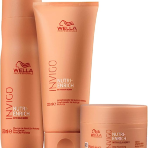 Kit Wella Professionals Invigo Nutri-Enrich – Shampoo + Condicionador + Máscara