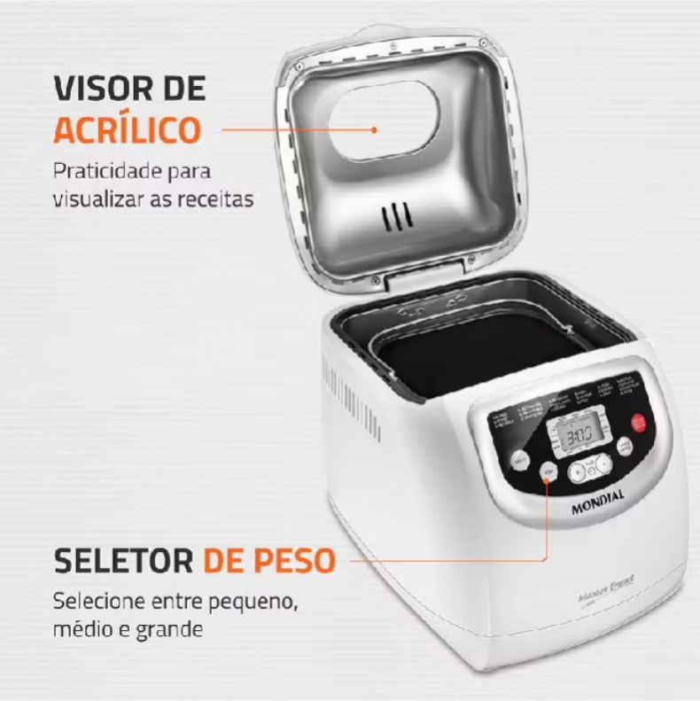 Panificadora Automática Master Bread Mondial NPF-54 - Imagem 5